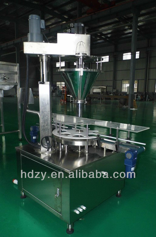 Full-Automatic Rotary cocoa powder filling machine/ Filling and packing machine/ Auger powder filler