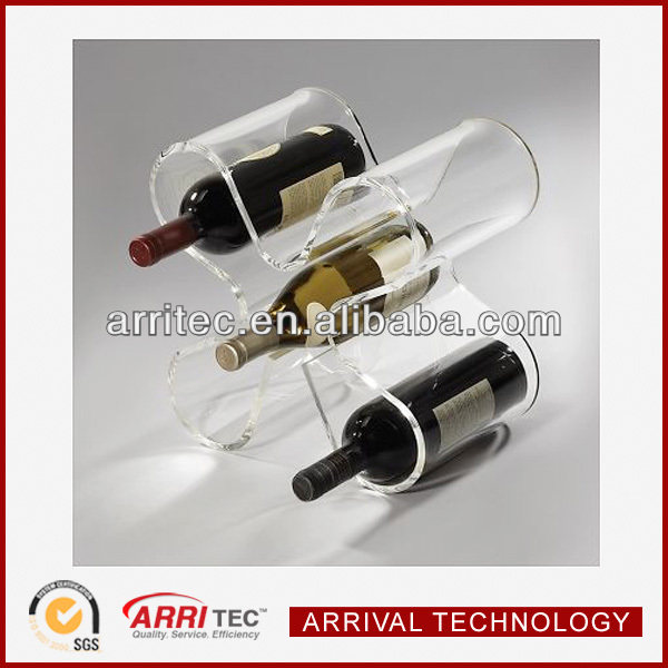 acrylic red wine display