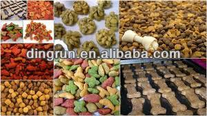 Dog feed processing line