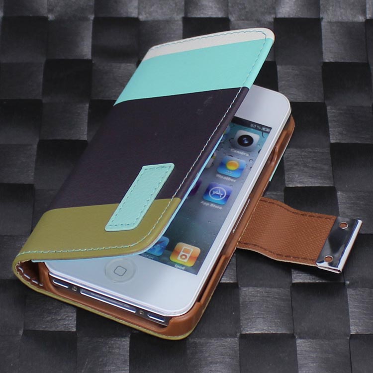 Купить стенд трехцветный сумочка чехол для iphone 4 4 g 4s столкновения ...