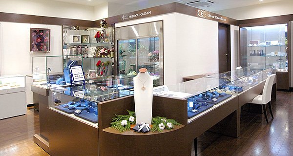 Over Excellent jewelry stores in Tokyo Japan