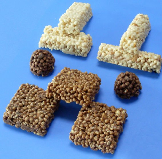 Automatic chocolate cereal bar machine