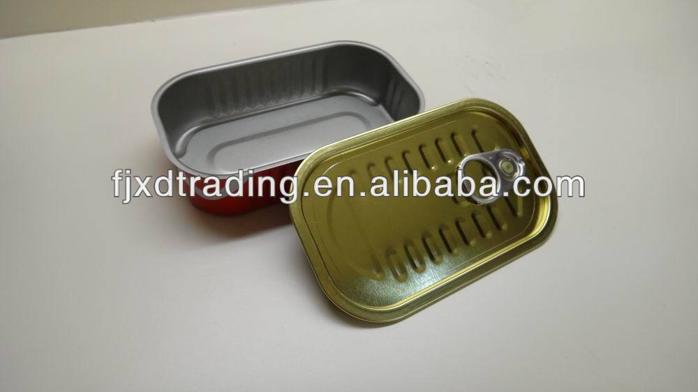 rectangular tin box lids