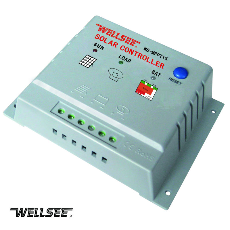 Wellseempptソーラーコントローラ10aシリーズws-mppt1510ace、 rohs認定問屋・仕入れ・卸・卸売り