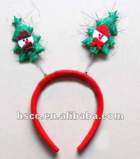 diademas navideñas