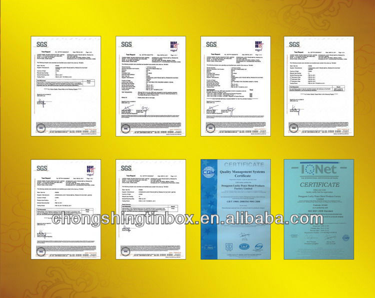 Certificates