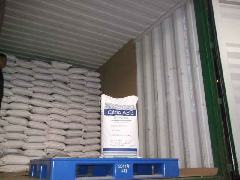 top quality anhydrous citric acid powders