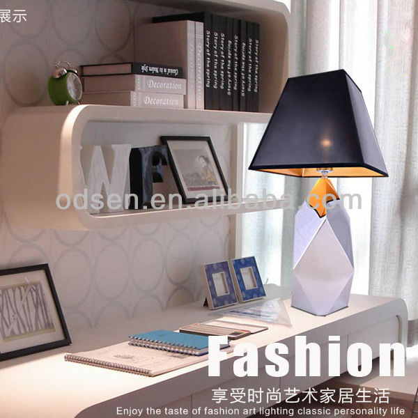 Diseño de moda pintado a mano chino lámparas de mesa de cristal ...
