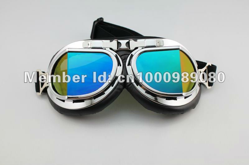 motorcycle goggle Aviator Pilot Cruiser Motorcycle Scooter ATV Goggle Eyewear T08A motocross part