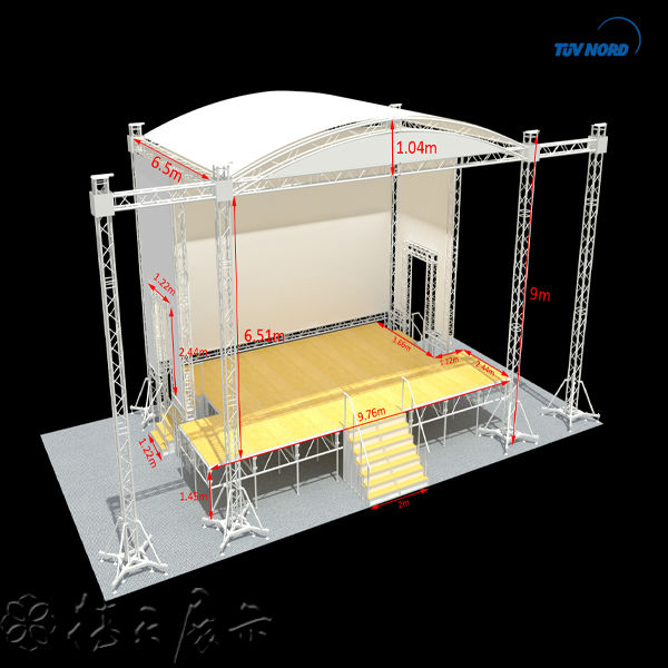カスタム2014年現代の展示ブースディスプレイのアルミアルミステージシステム仕入れ・メーカー・工場