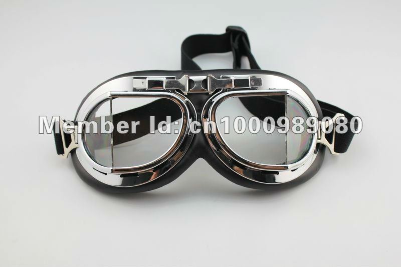 motorcycle goggle Aviator Pilot Cruiser Motorcycle Scooter ATV Goggle Eyewear T08A motocross part