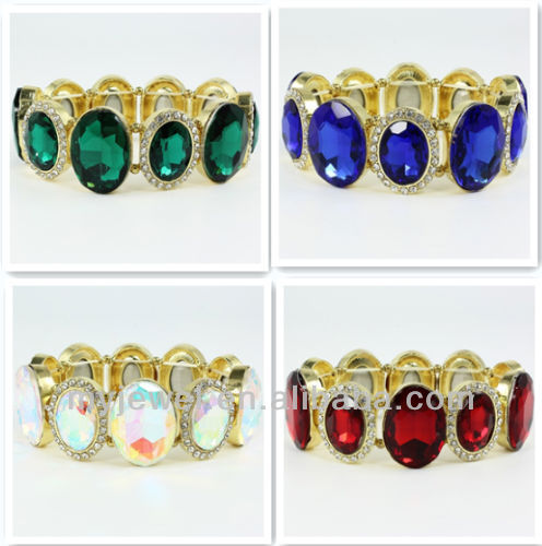 High Polished Women Gold Plated Friendship Bulk Tile Beaded Bracelets Designs