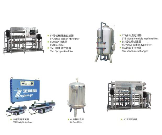 water filter/ water pump/ mineral water