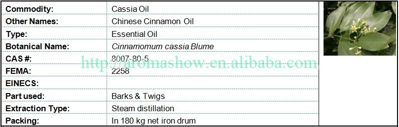 Cassia essential oil SP1