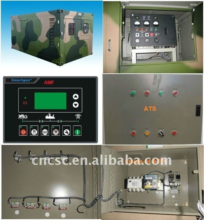 CSCPower-with cummins engine-Genset-ATS