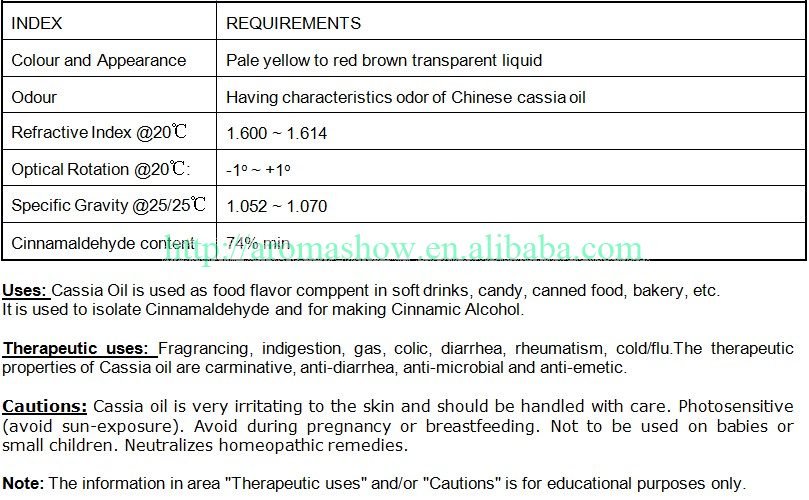 Cassia essential oil SP2