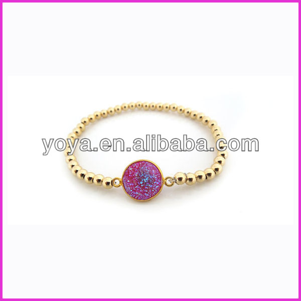 New Style Small Beaded Round Druzy Bracelet.jpg