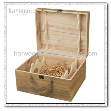Laster Design Red Wine Box Wood Case
