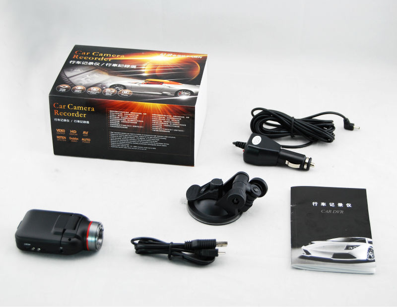 China manufacturer 2inch super wide-angle IR lights 2012 digital car spy cam mini dvr