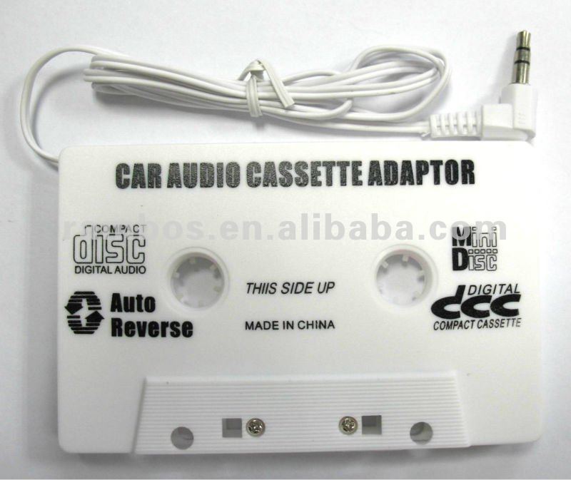 Car Cassette Adapter Tape MP3 Converter For iPod