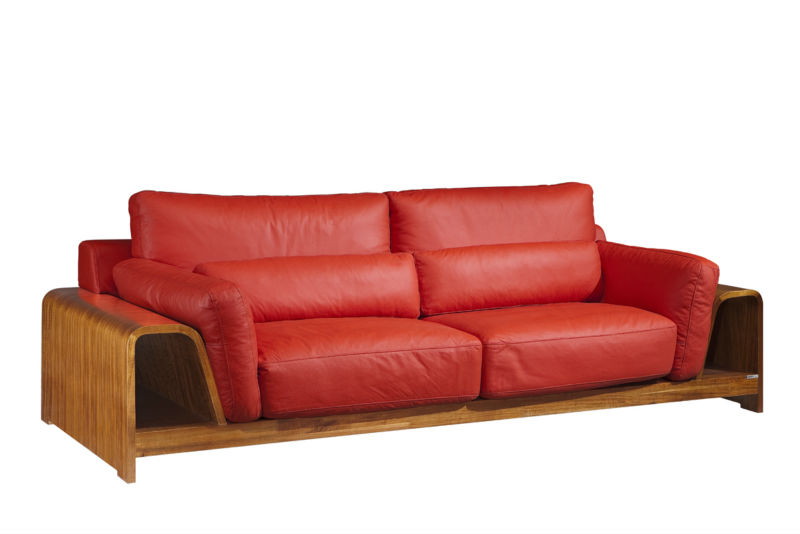 Moderno sofá de madera para muebles de sala sofás para la sala de ...