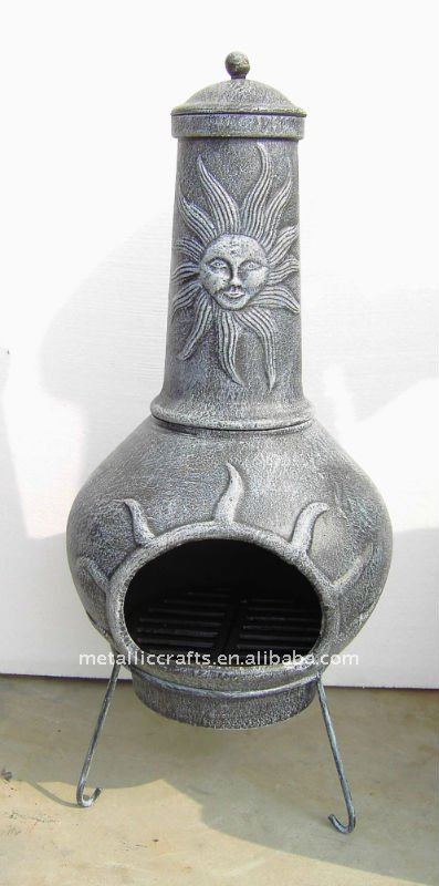 日曜日光線のChimineaの屋外の暖炉問屋・仕入れ・卸・卸売り