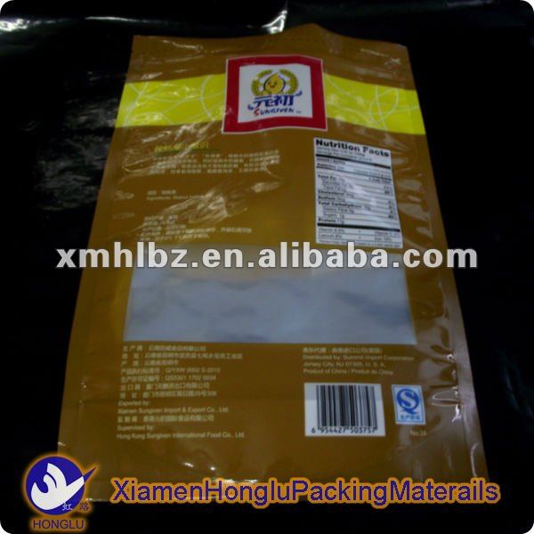 Leakproof reclosable food packaging zipper bags,China OEM price