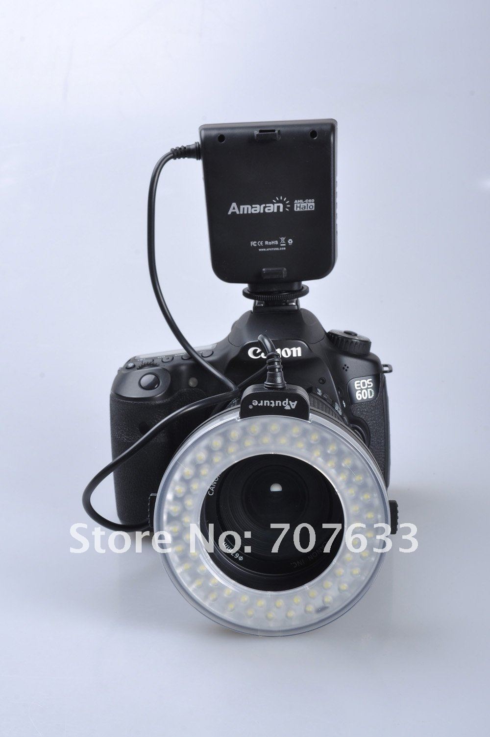 60 beads macro ring flash LED light  for Nikon AHL-N60