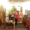 ポリエステル80％20％綿織ジャカード人気の安いアフリカの布問屋・仕入れ・卸・卸売り