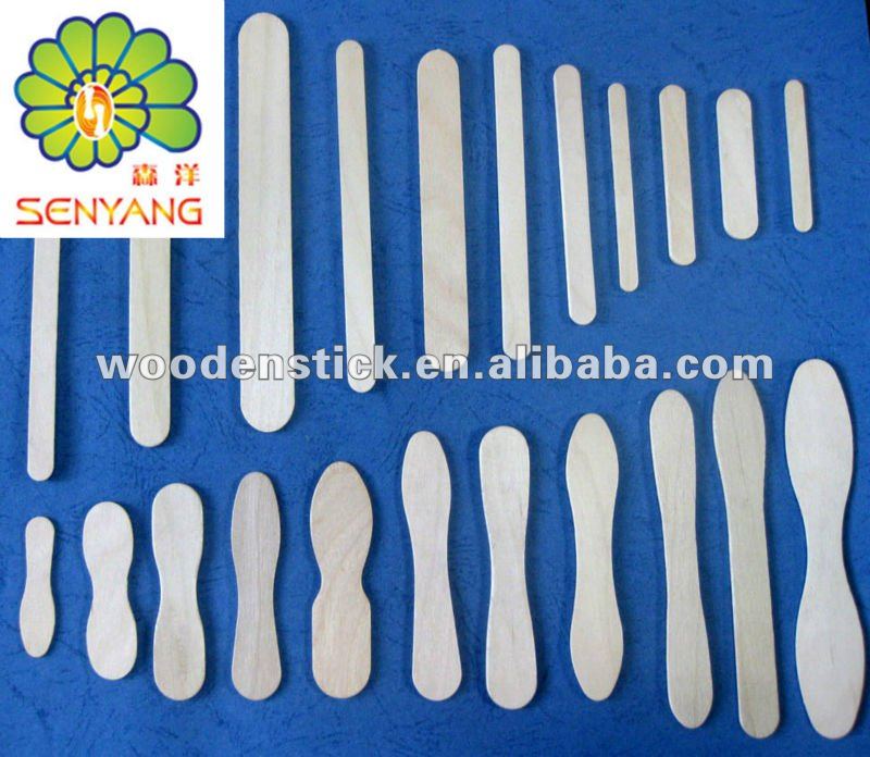 flashing customized clear wooden lollipop stick