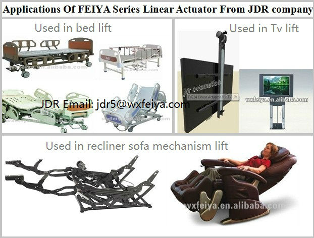 テーブルの上昇、キャビネットの上昇、LCD TVの上昇のための電気線形アクチュエーターFY014仕入れ・メーカー・工場