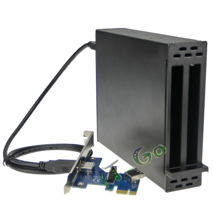 Pci-express 1x karte in 16x slot