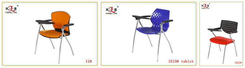 人気のある学生の書き込み椅子耐久性プラスチック製の椅子仕入れ・メーカー・工場