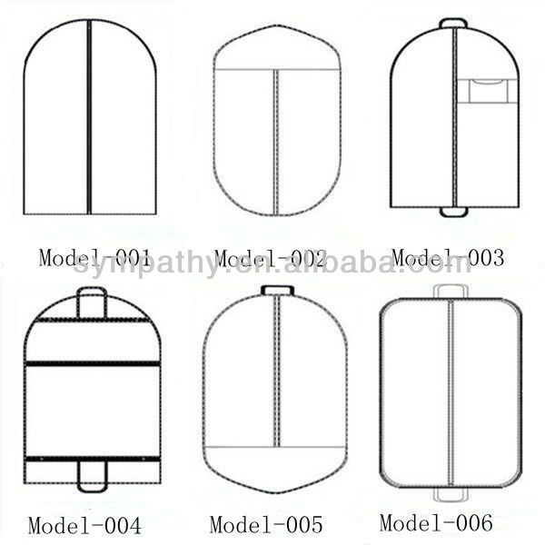 織布の衣装袋pvc+non( スーツカバー、 布の袋)問屋・仕入れ・卸・卸売り