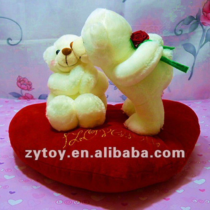 Cute Valentine Bear Couple Toys Oem - Buy Valentine Bear,Valentine ...