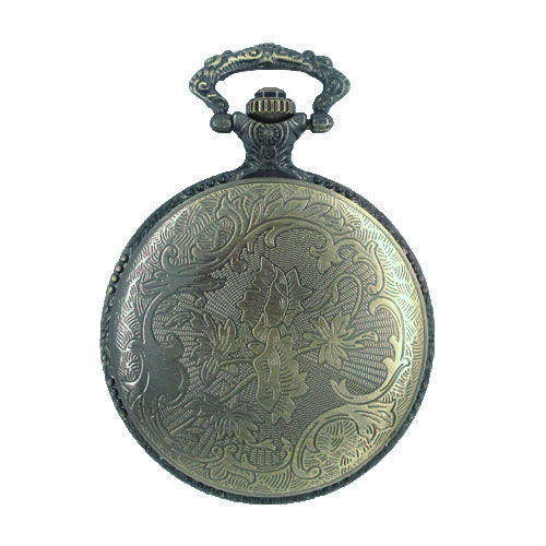 Masonic antique quartz pocket watch SJW001_3