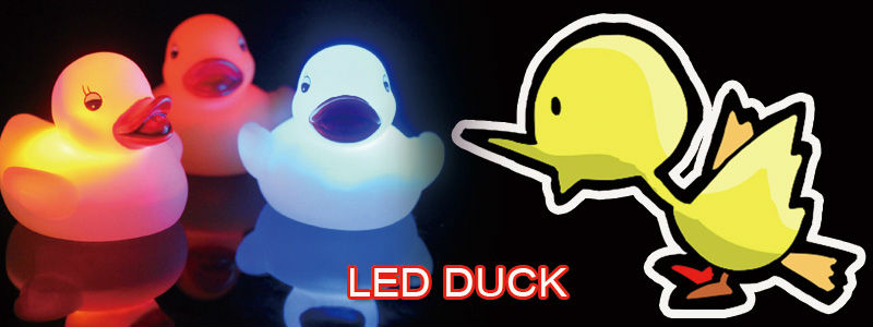 ゴム製のアヒルを光黄色のled問屋・仕入れ・卸・卸売り