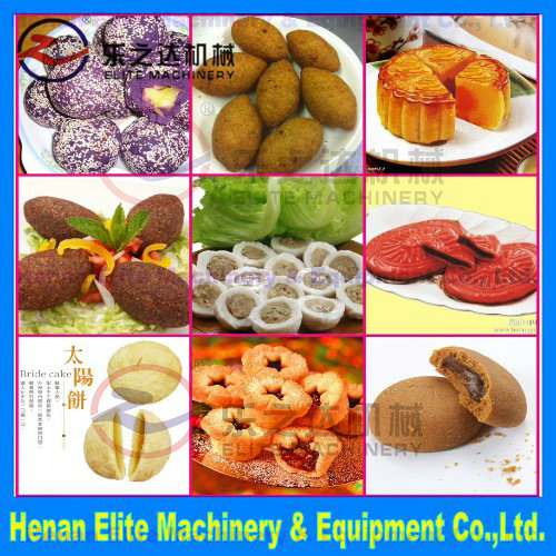 PLC multifunction Automatic rheon steamed silver rolls encrusting machine