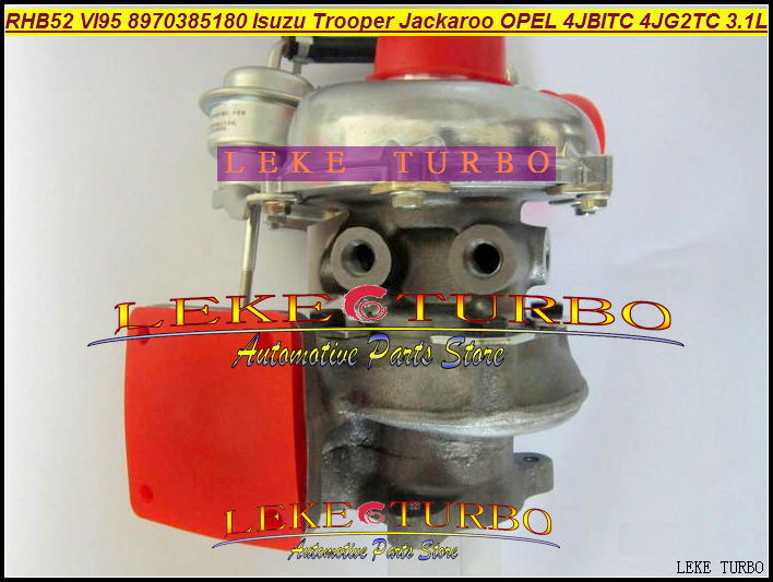 - RHB5 RHB52 VI95 VE180027 8970385180 Turbocharger for ISUZU Campo Trooper HOLDEN Jackaroo OPEL Monterey 4JBITC 4JG2TC 113HP 3.1L (4)