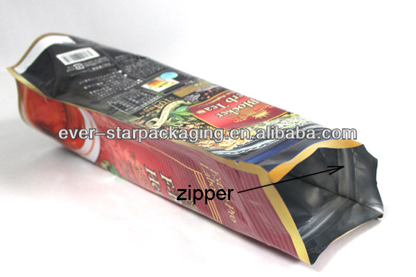 China Factory Customized High Quality Stand Up Aluminum Foil Tea Bag