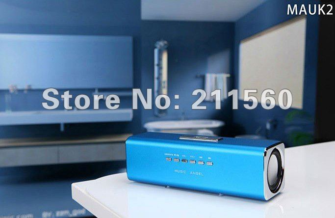 10pcs soundbox Music angel UK2 speakers lithium battery + FM+U disk+SD/TF card Free shipping 10pcs soundbox Music angel UK2 speakers lithium battery + FM+U disk+SD/TF card Free shipping