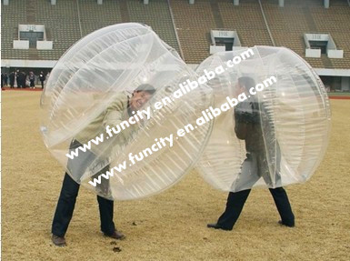 Golden new game- Inflatable bubble football/soccer bubble ball