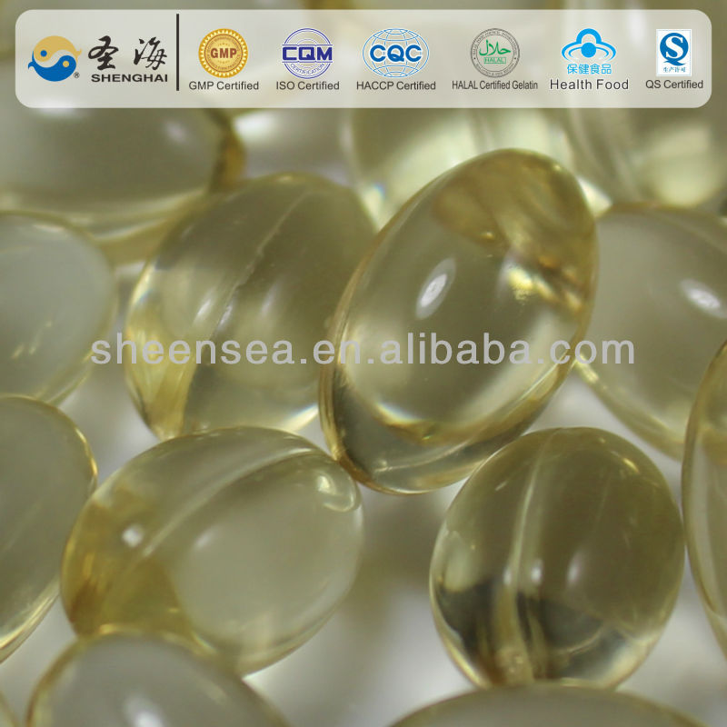 GMP Certificated Vitamin Supplement Natural Vitamin E Softgel