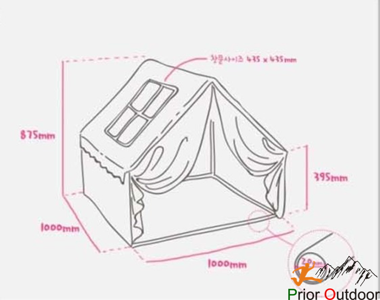 綿100％生地韓国の子供のベッドtent王子王女ファブリックベッドのテント子供テント小屋の家からプレイ赤ん坊テント小屋仕入れ・メーカー・工場