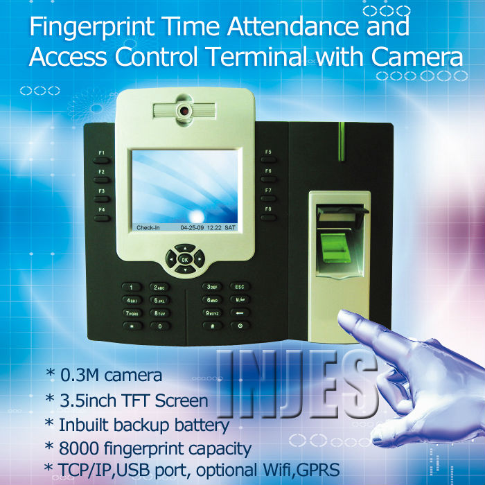 インチカラーディスプレイ3.58000tcpip容量の指紋バイオメトリクス時間出席とアクセスコントロールシステム問屋・仕入れ・卸・卸売り