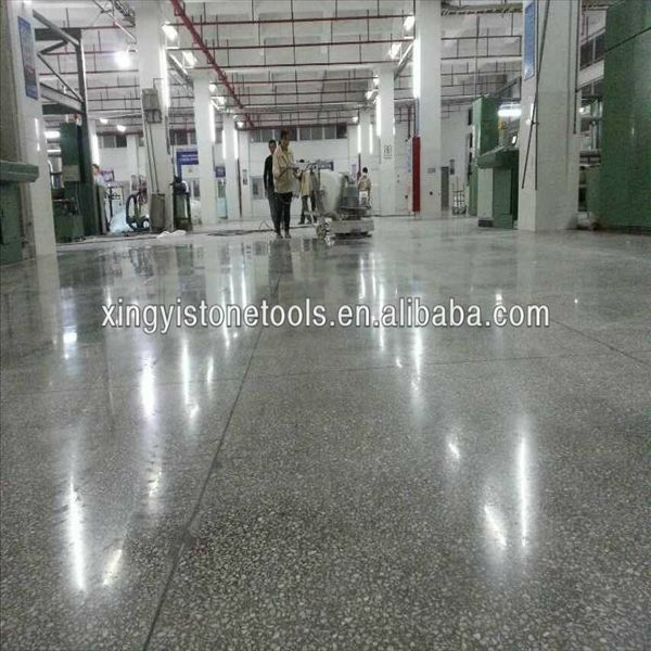 concrete polishing project