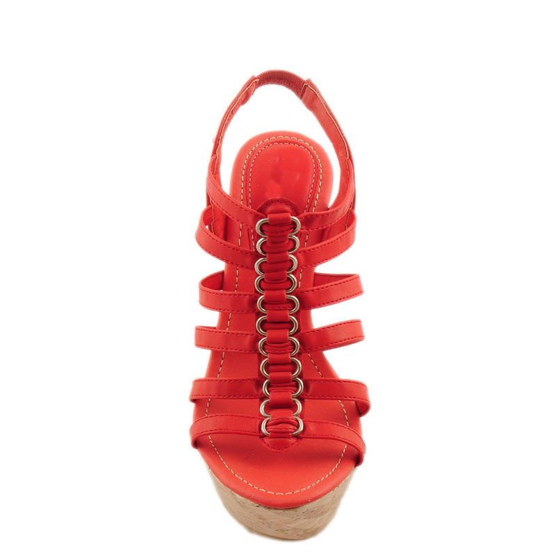 ローマスタイルのセクシーな女性の靴のためのプラットフォームウェッジサンダル問屋・仕入れ・卸・卸売り