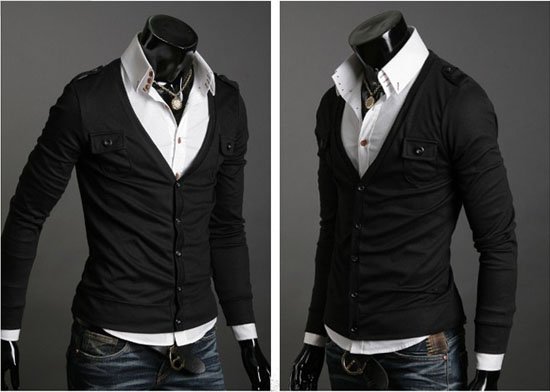 V Neck Jacket