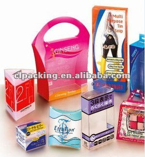 printed pp plastic box for champagne