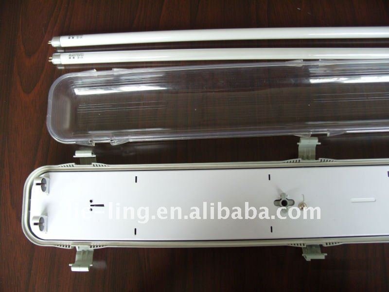 Free Shipping, IP65 2x28W 4 feet waterproof fluorescent light fixture/ fitting t5 dustproof lamp